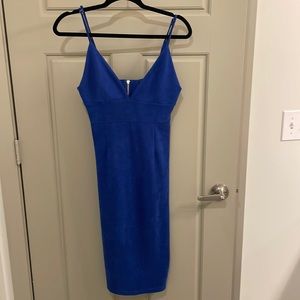 Lulus royal blue midi dress